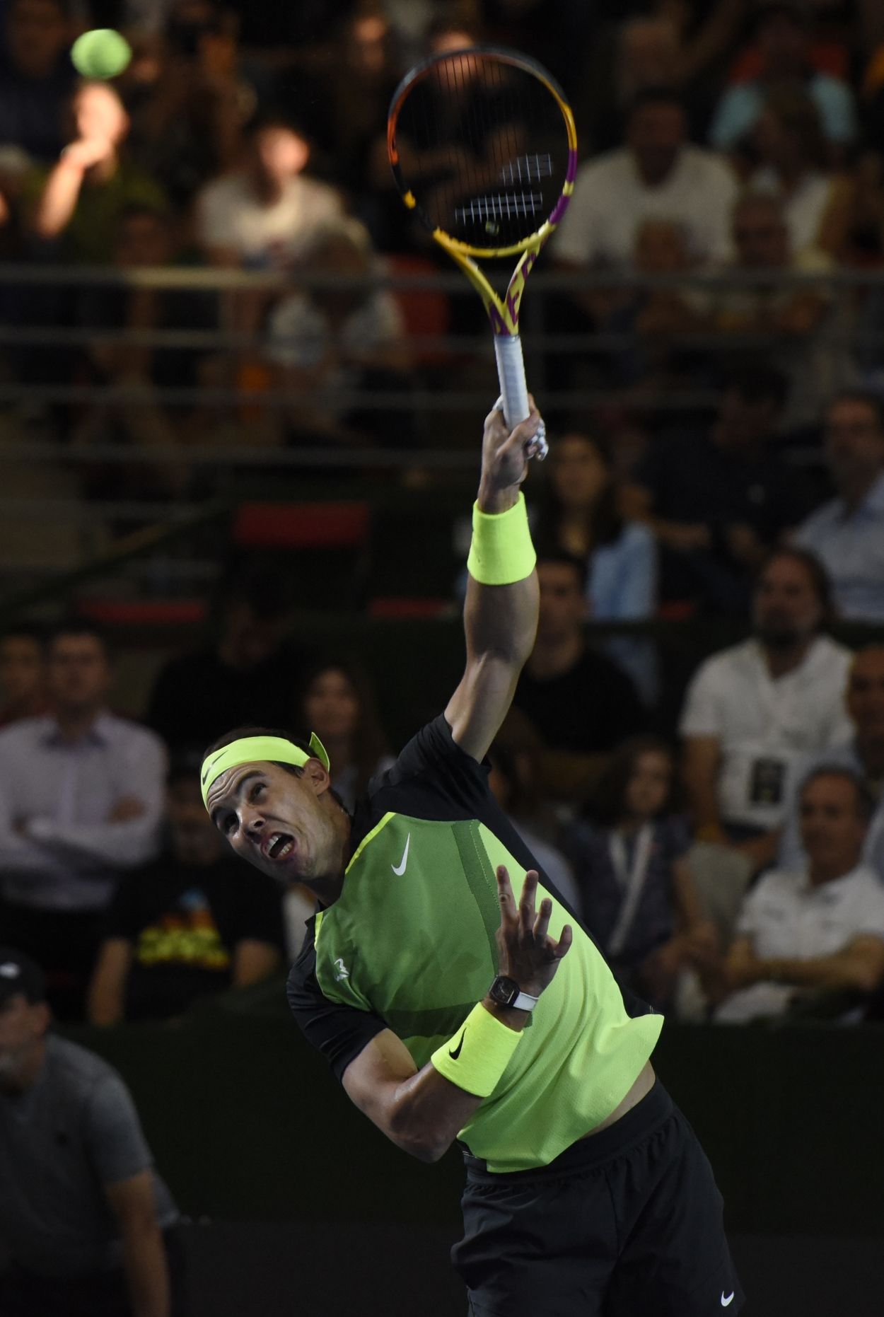 Nadal se divierte jugando al tenis junto a Sabatini en Argentina