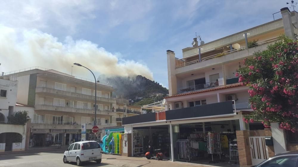 Incendi a l''Estartit