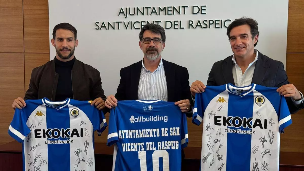 San Vicente y el Hércules se unen para hacer crecer el sentimiento blanquiazul