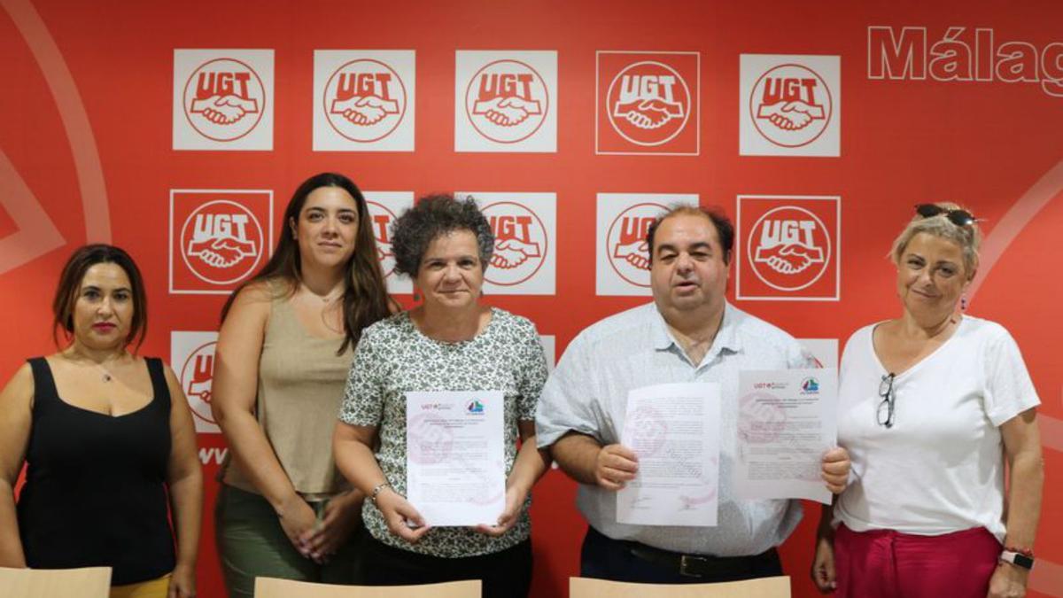 La alcaldesa recibe a la nueva directiva de la Federación provincial de ...
