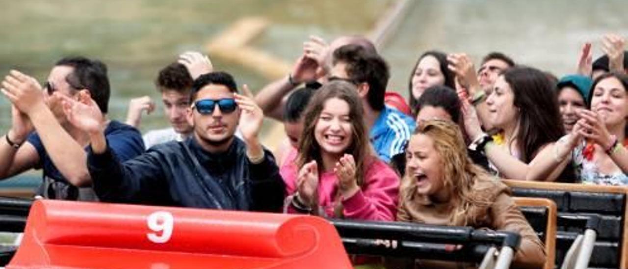 Una de las atracciones de Terra Mítica en su nueva temporada