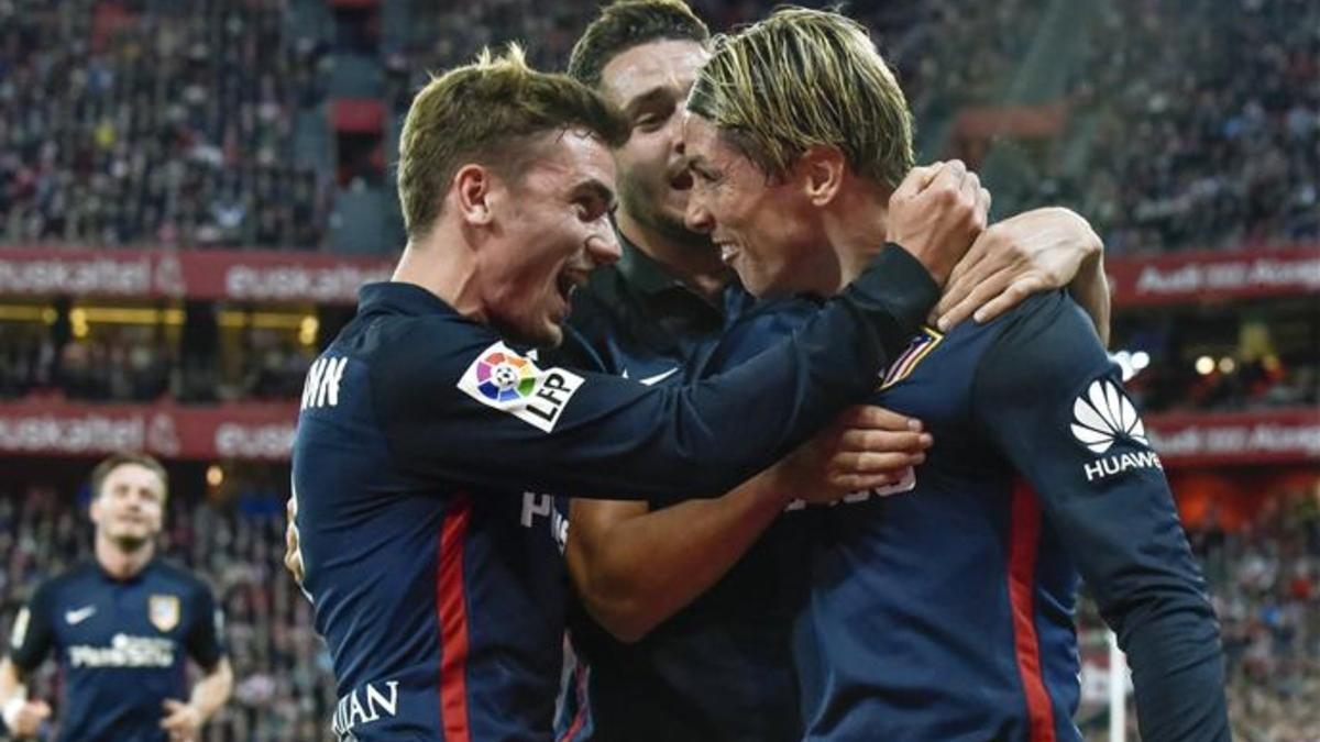 El gol de Torres da la victoria al Atlético en San Mamés