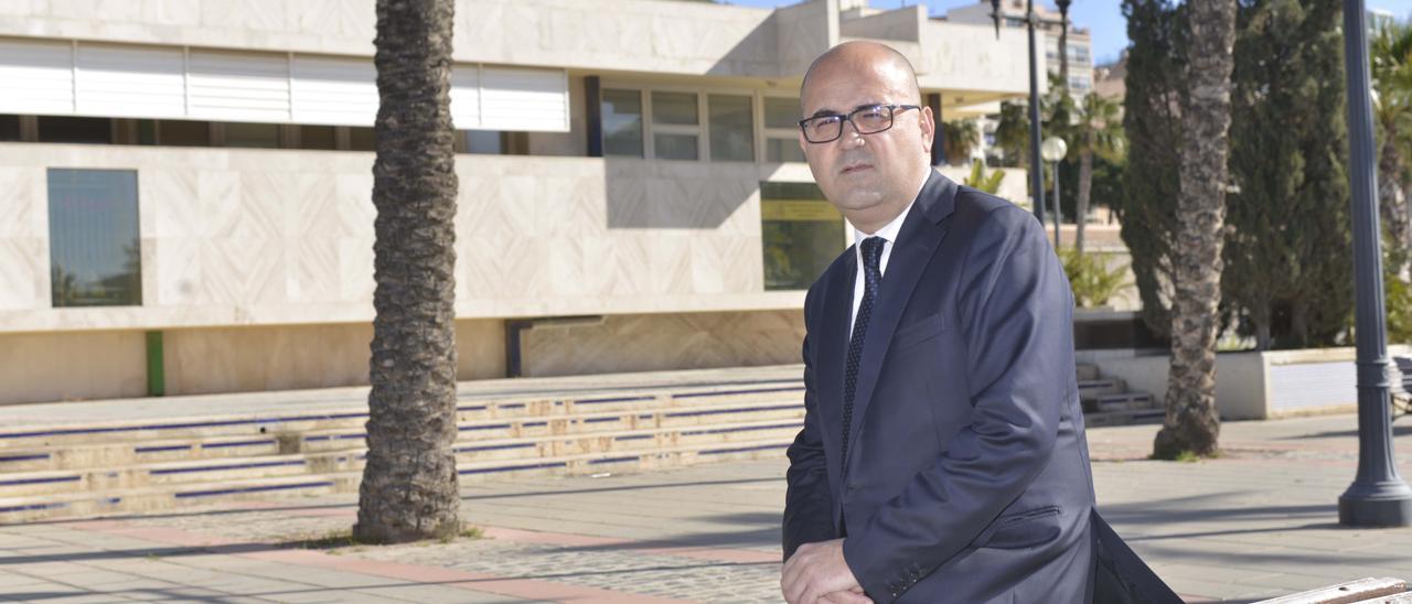 Miguel Martínez, presidente saliente de la Cámara de Comercio de Cartagena