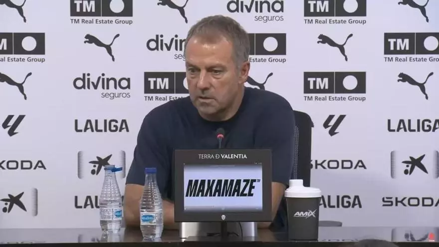 Hansi Flick sobre la victoria en Mestalla: "Hemos jugado un partido cercano a la perfección"