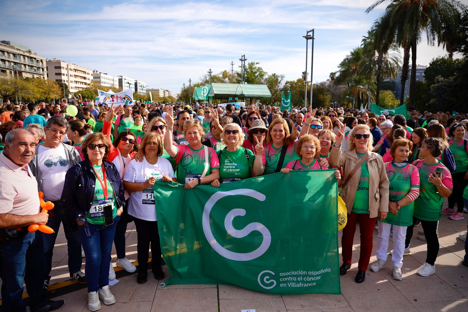 Marea verde contra el cáncer de mama