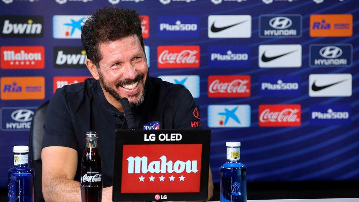 Simeone, sobre Llorente: "En su vida imaginó jugar de delantero"