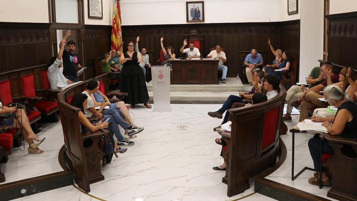 Momento de la votación.