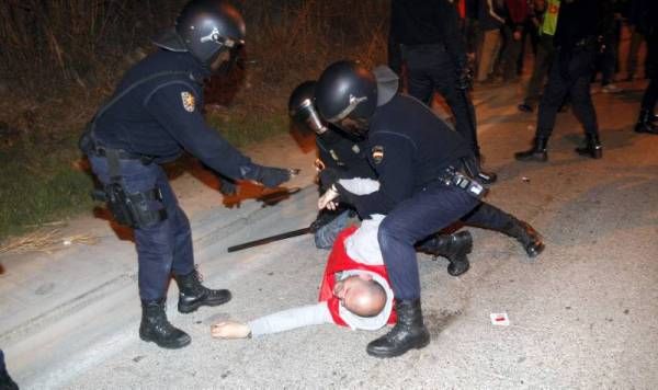 Las imágenes de la jornada de huelga en Zaragoza