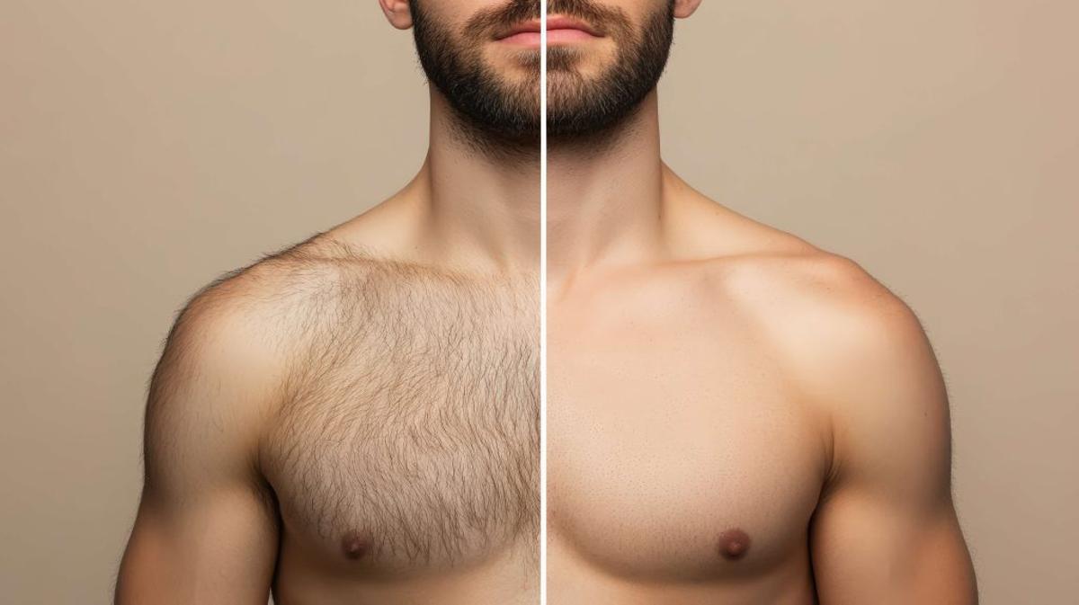 El auge del autocuidado también se refleja en la creciente demanda de depilación láser masculina.