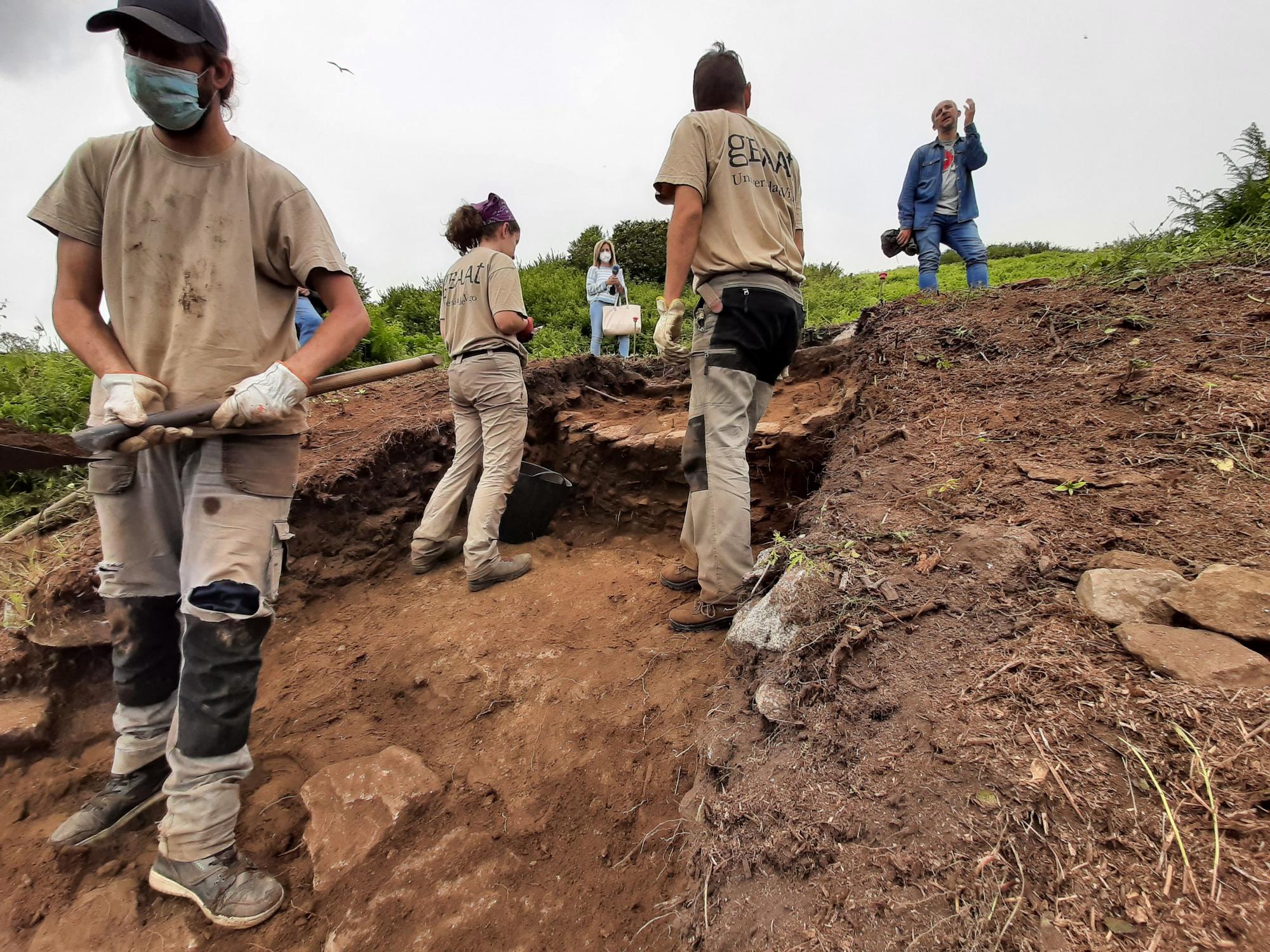 Las excavaciones arqueológicas en la isla de Ons