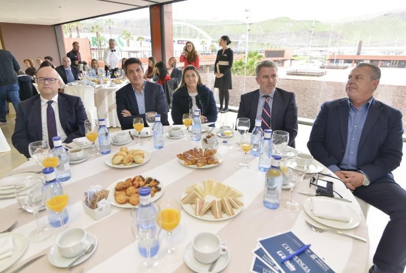 28/0172019 LAS PALMAS DE GRAN CANARIA. Foro Prensa Ibérica con la Consejera de Hacienda del Gobierno de Canaria, Rosa Dávila. FOTO: J. PÉREZ CURBELO  | 28/01/2019 | Fotógrafo: José Pérez Curbelo