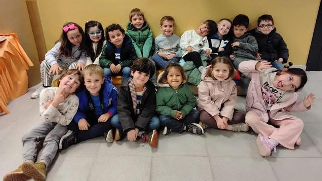 Niños y niñas responsables del corto ‘Soñar’.