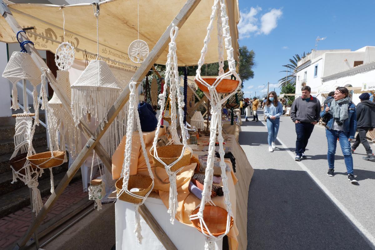 Mercado artesanal de Sant Rafel