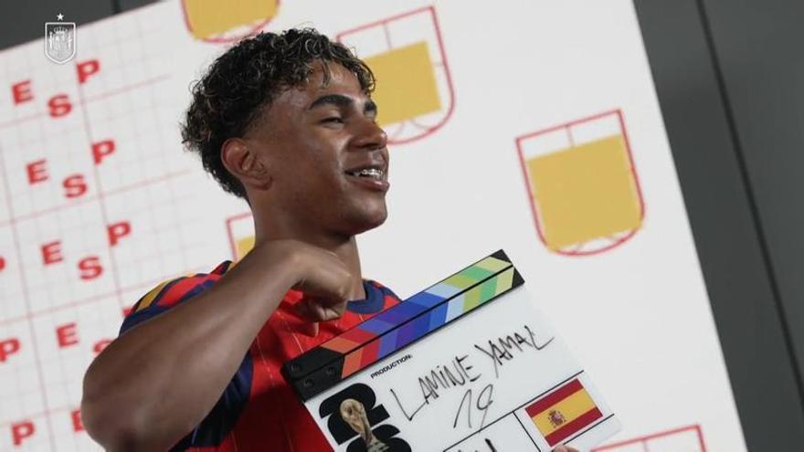 La selección efectúa la tradicional sesión fotográfica previa al Mundial