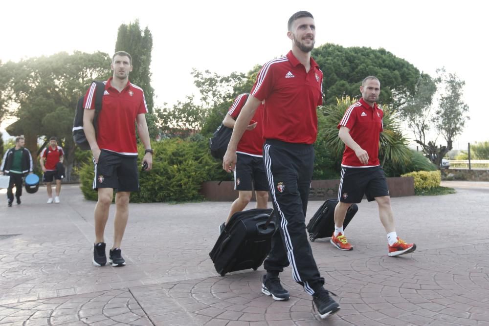 L'Osasuna es concentra al Mas Solà de Santa Coloma