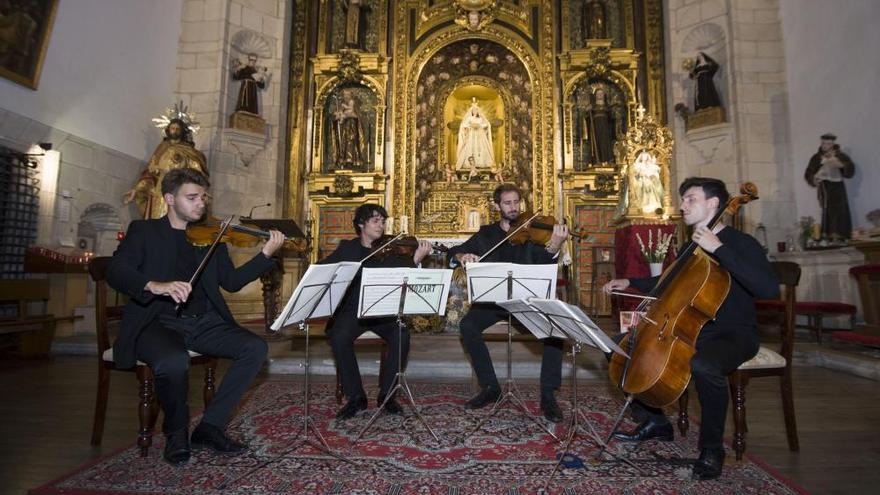 Música solidaria con el Cuarteto Confluence y Clara de Soto