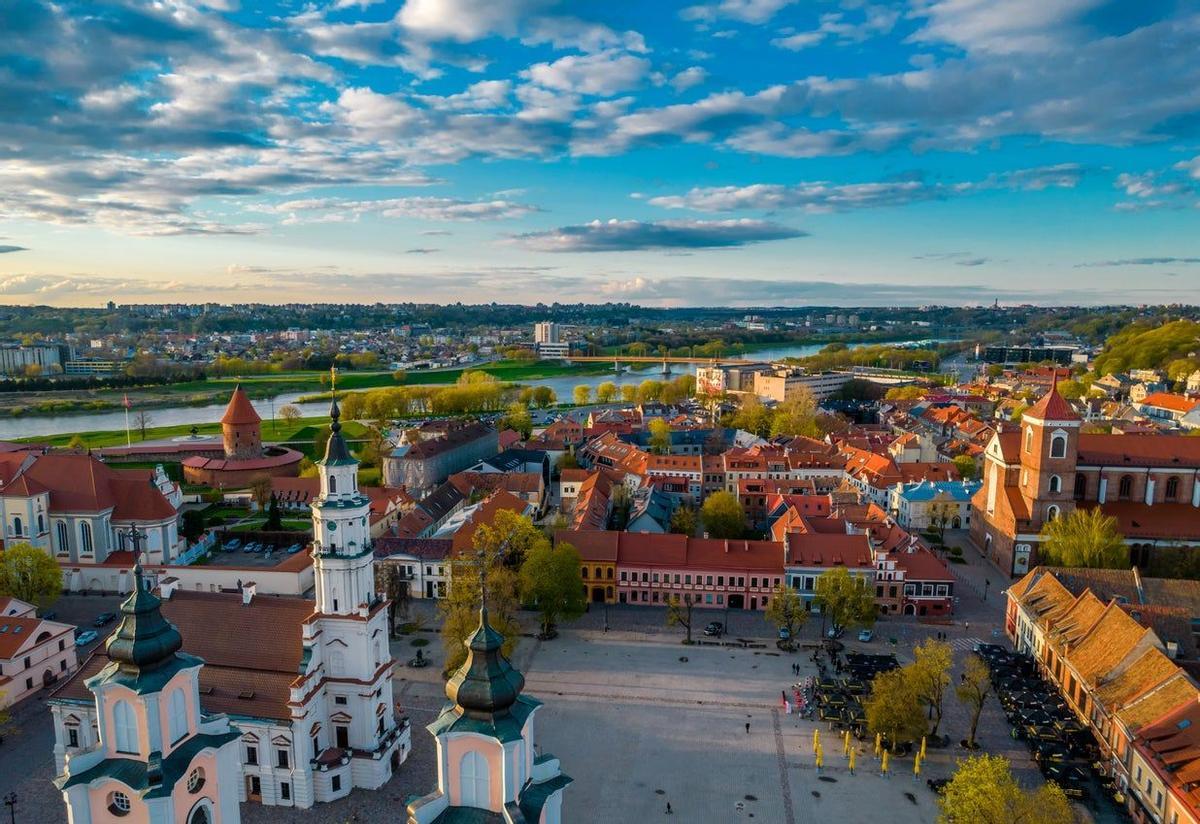 Casco antiguo, Kaunas, Lituania