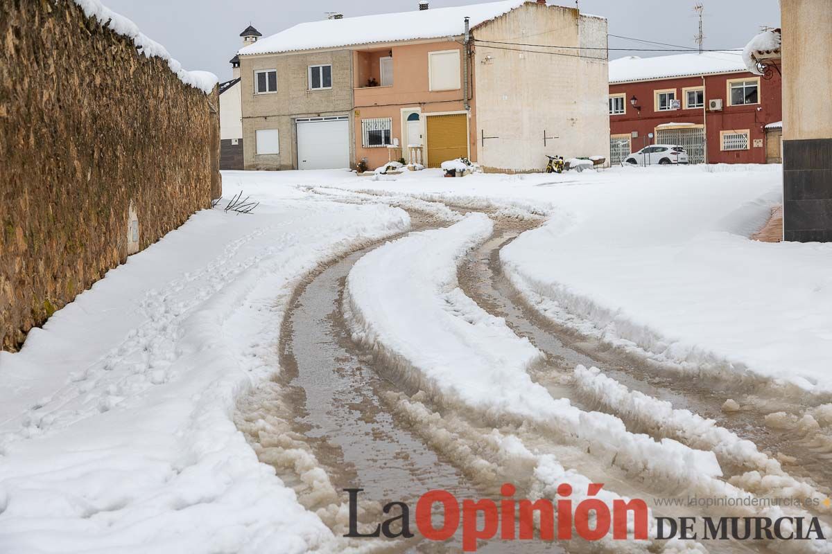 La comarca del Noroeste ofrece una estampa invernal