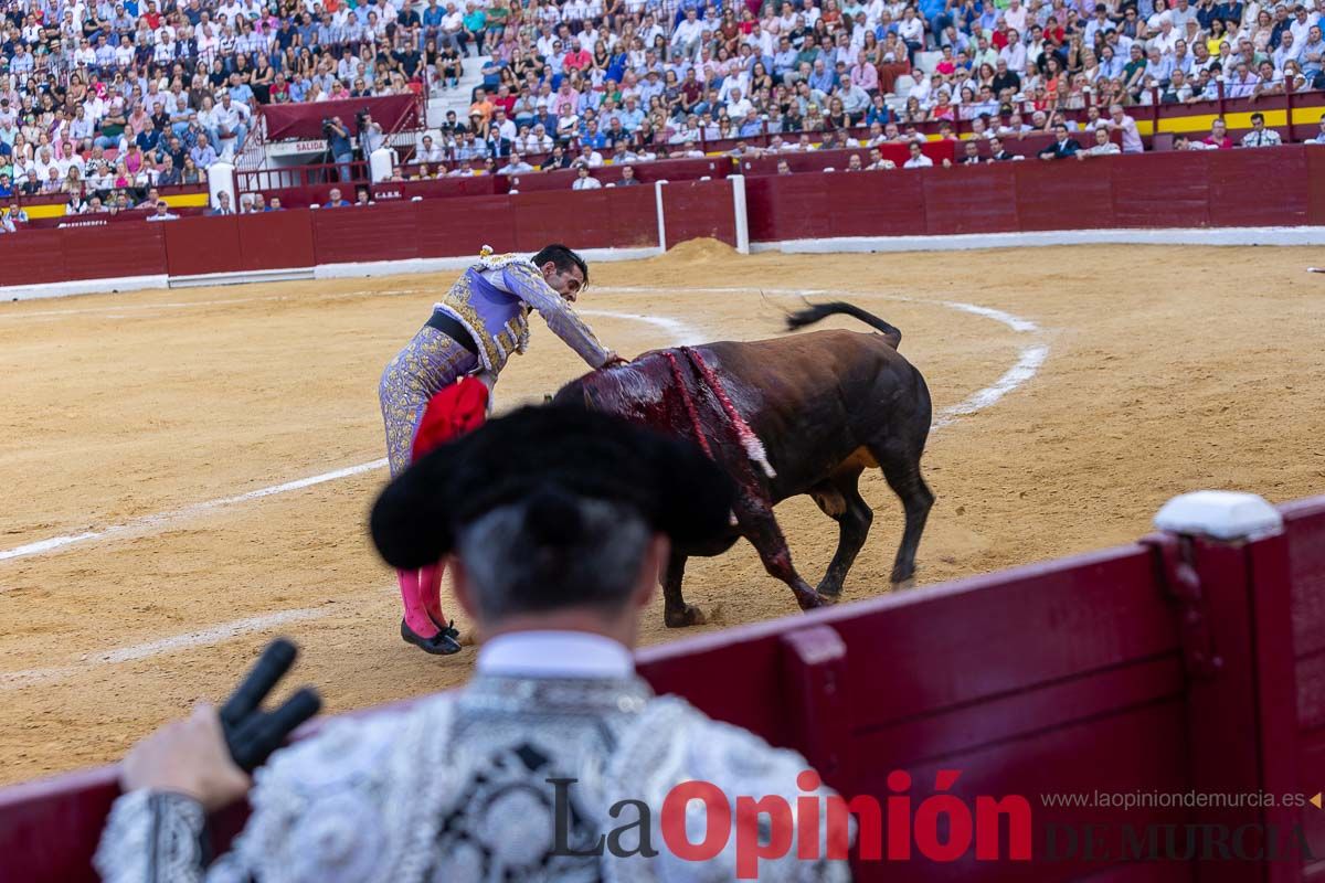 Segunda corrida de la Feria Taurina de Murcia (Castella, Manzanares y Talavante)