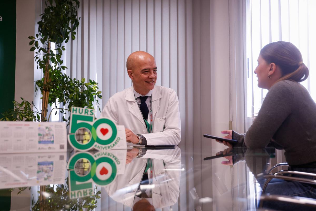 Entrevista Francisco Triviño, gerente del Hospital Reina Sofía. 50 aniversario