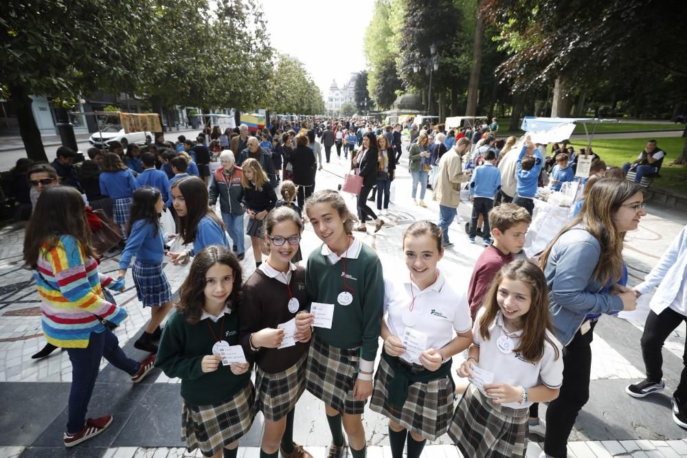 Mercadillo Solidario de Escolares en Oviedo