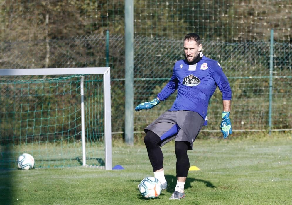 La plantilla deportivista regresa a los entrenamientos para comenzar a preparar la visita al Racing de Santander del próximo sábado.