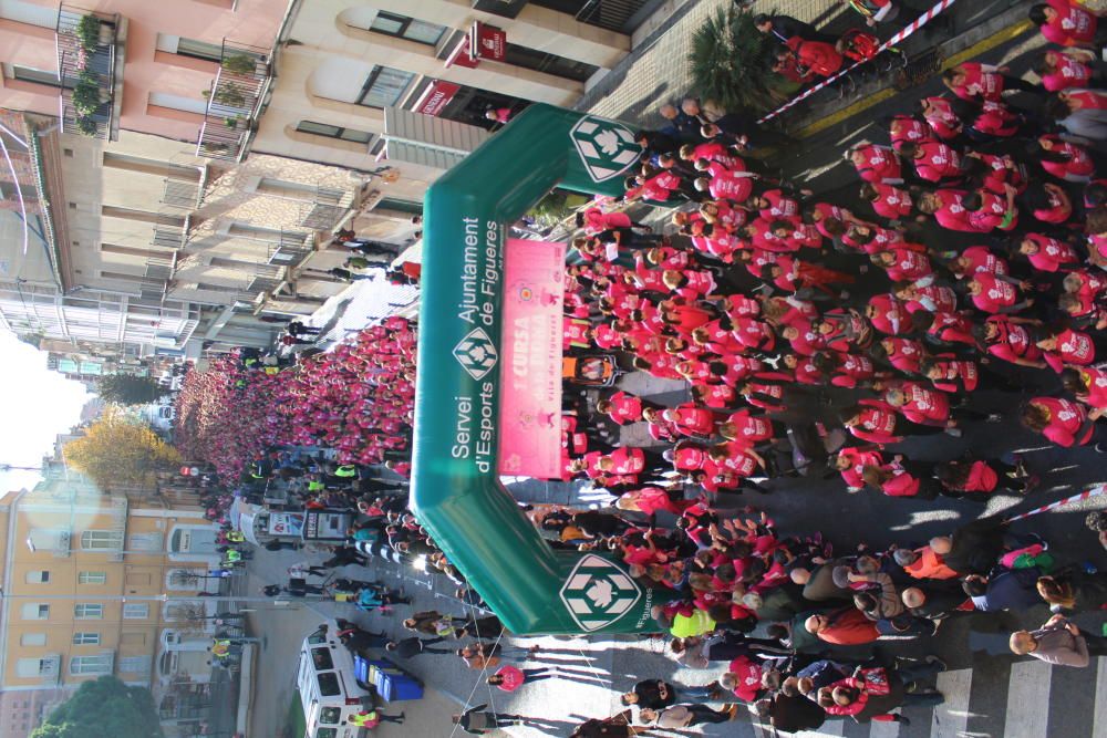 Sortida de la 1a Cursa de la Dona de Figueres