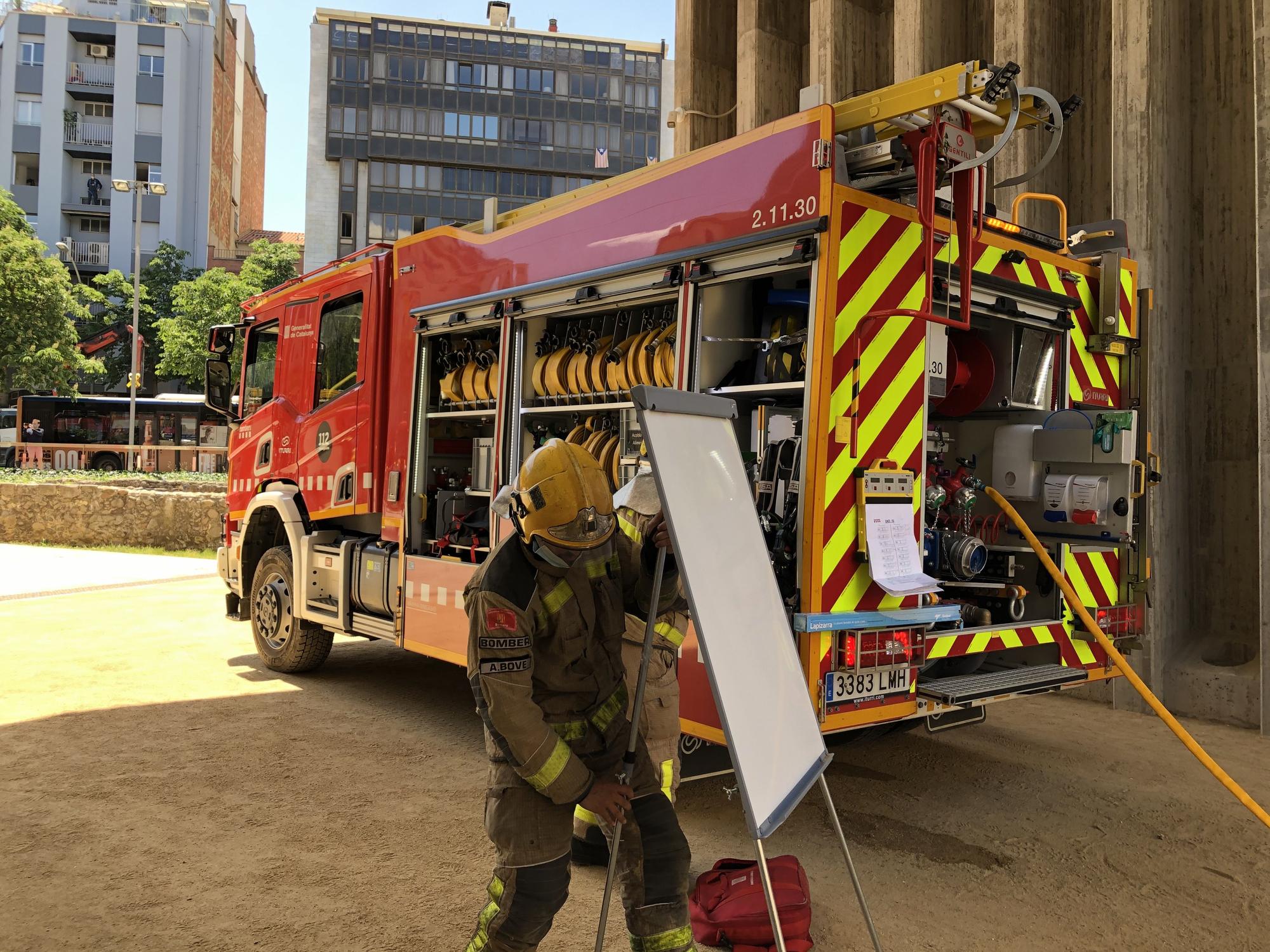 Evacuen els treballadors de la seu de Generalitat de Girona per una alarma d'incendi