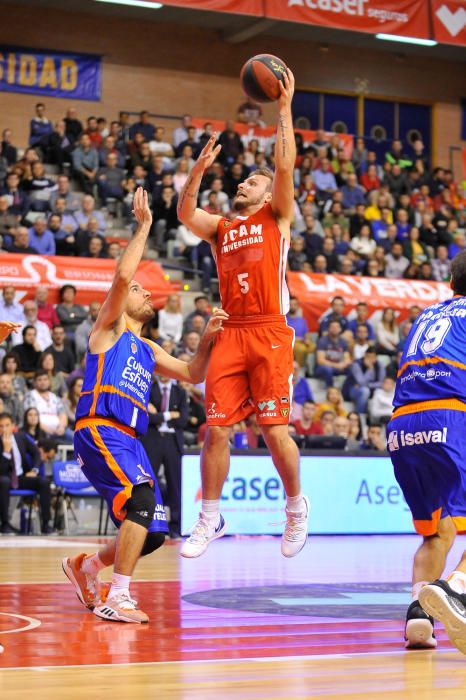Partido UCAM Murcia - Valencia Basket