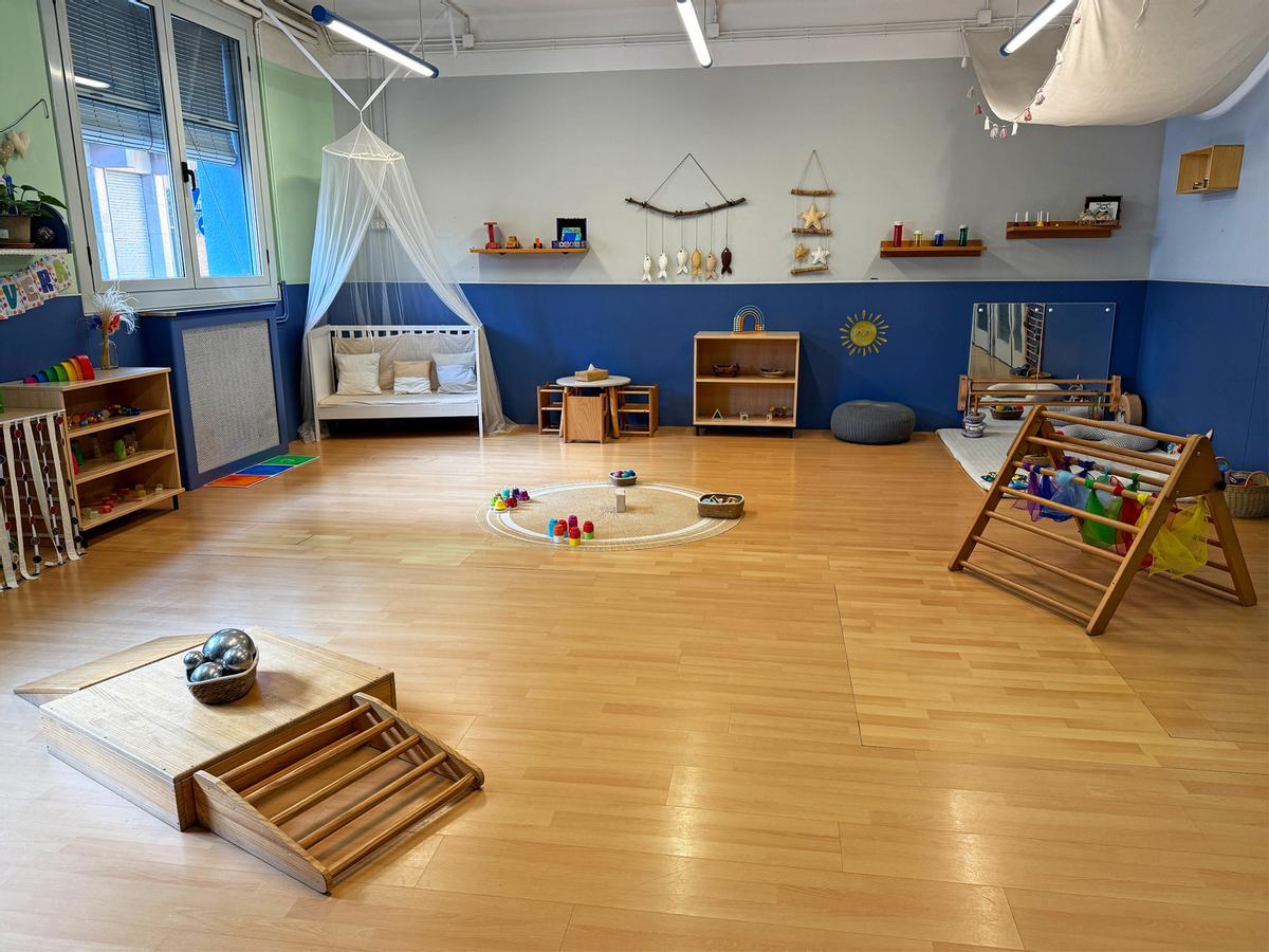 Nova aula de lactants de l'Escola Bressol Municipal Petit Estel
