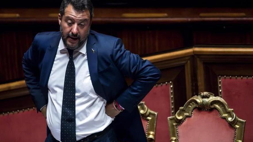 Salvini presenta una moción de censura contra el primer ministro italiano