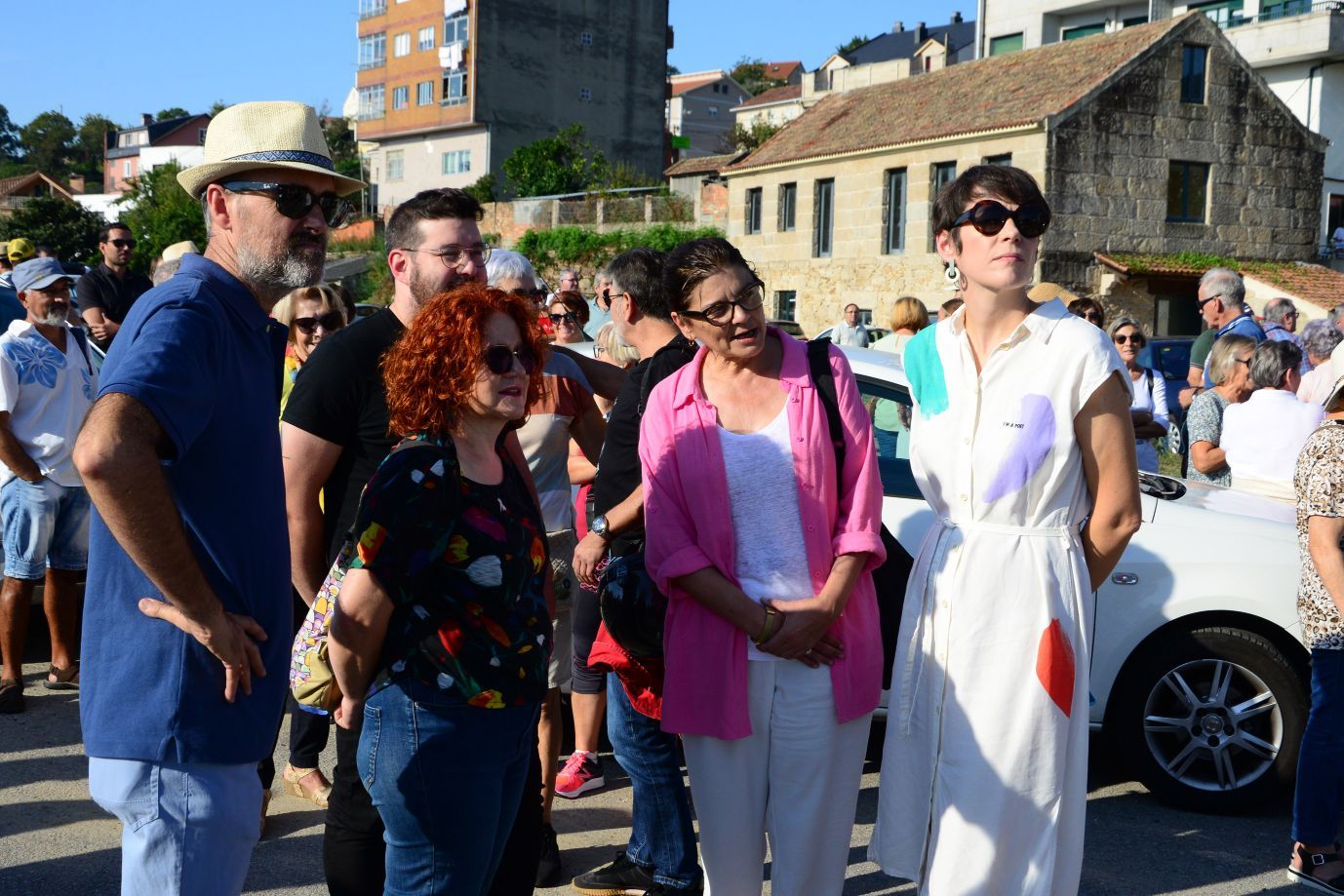 Moaña planta el grito en la calle: "Coa nosa saúde non se xoga"