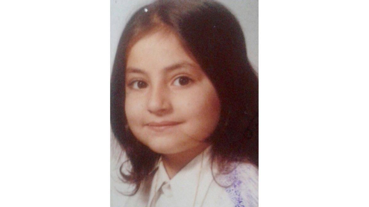 Rosa Carabel en una imagen de su infancia