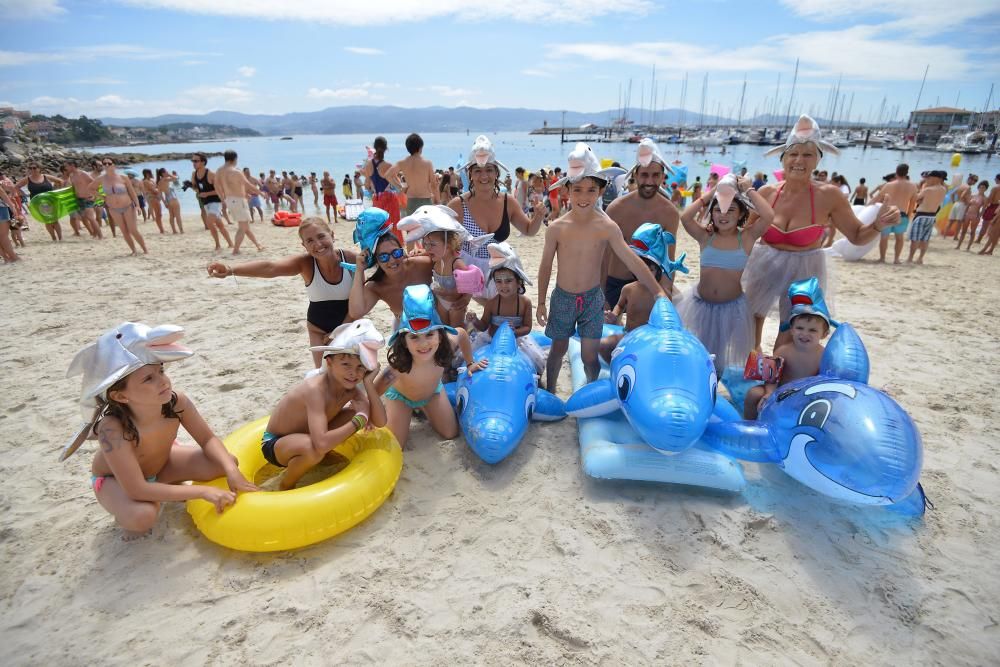 Un año más, y van nueve, se celebra el Campeonato Mundial de Colchonetas de Sanxenxo