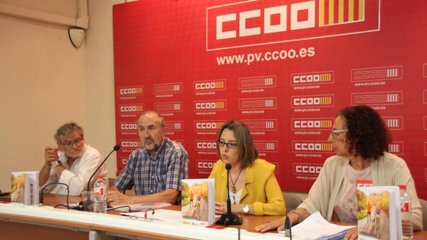 Dirigentes de Comisiones Obreras País Valenciano