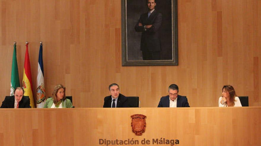 Una imagen del pleno de Diputación de este martes.