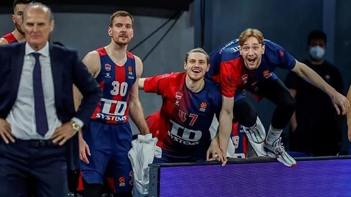 El Baskonia, con problemas de coronavirus.