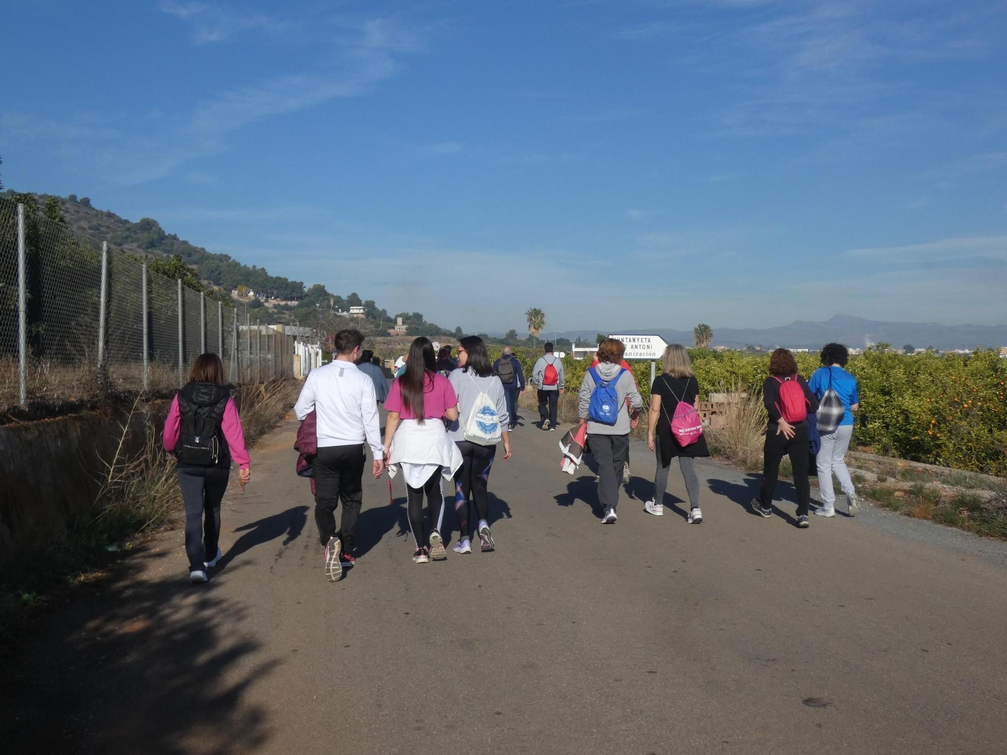 Nules repite éxito de participación en la II Pujada a la Muntanyeta de Sant Antoni