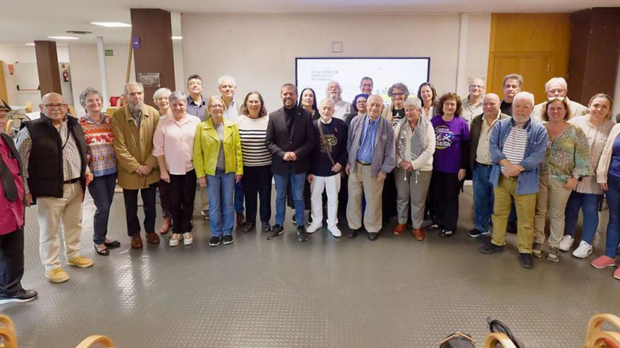 Un instante del acto de forma celebrado ayer en la ULL.
