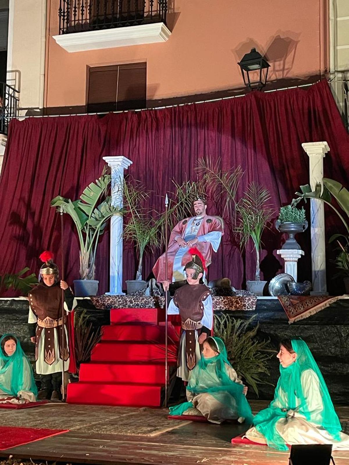 Fotos del belén viviente de Lluïsos en Almassora
