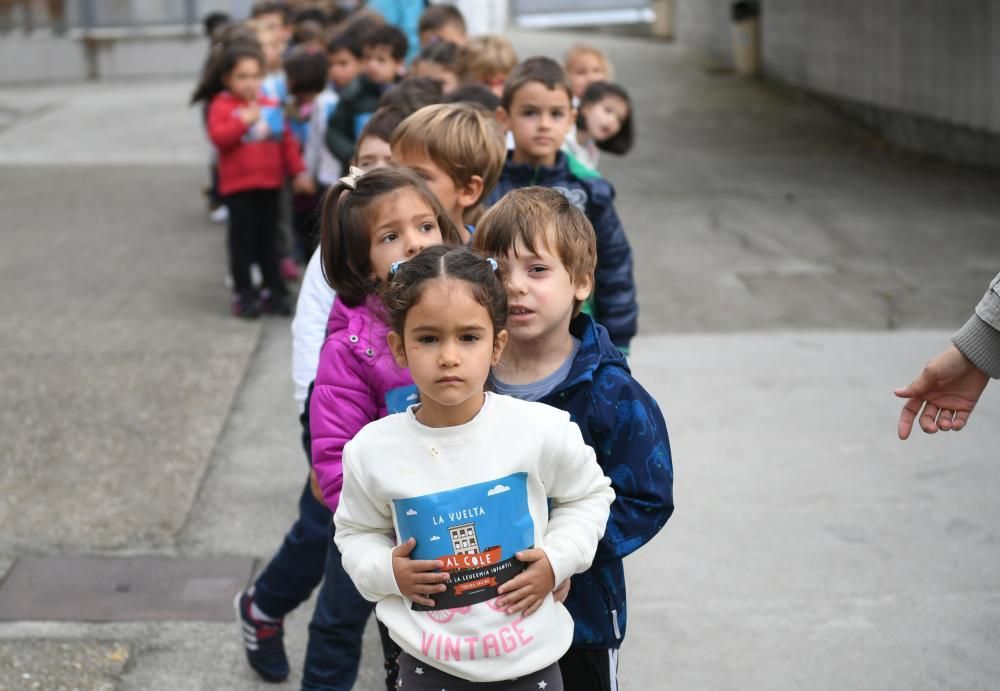 Carrera solidaria en el colegio Emilia Pardo Bazán.