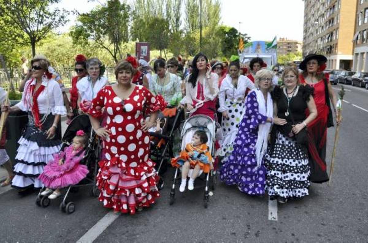 Imágenes de la celebración del Rocío