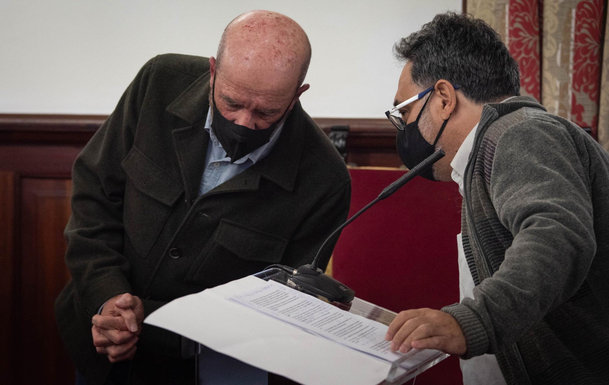 Pleno del Ayuntamiento de La Laguna correspondiente al mes de abril