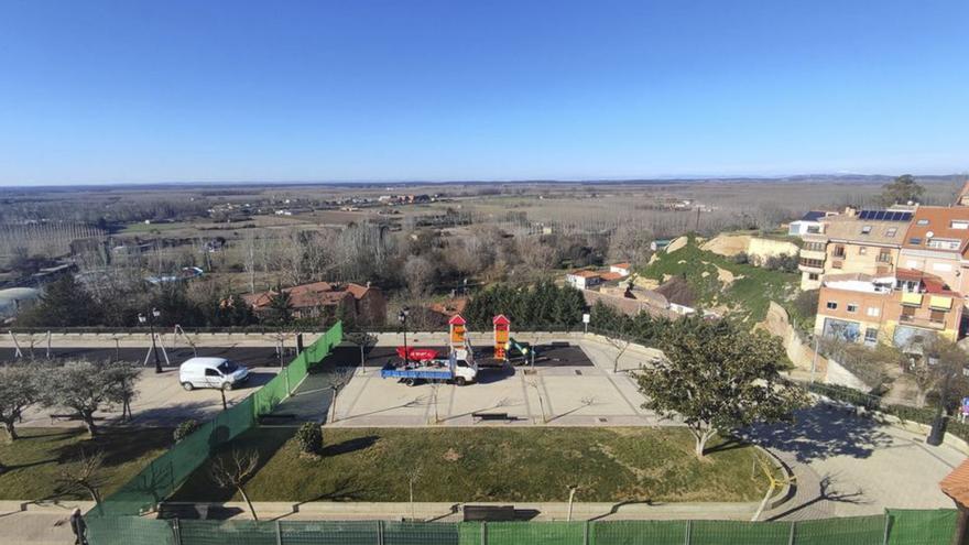 Benavente: El parque castillo de la Mota cambia de ubicación para proteger dos magnolios