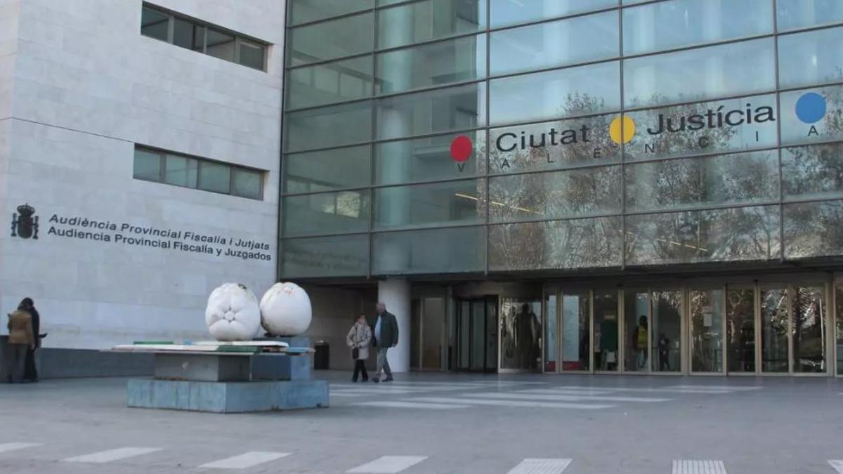 Ciudad de la Justicia, sede de la Audiencia Provincial de València.
