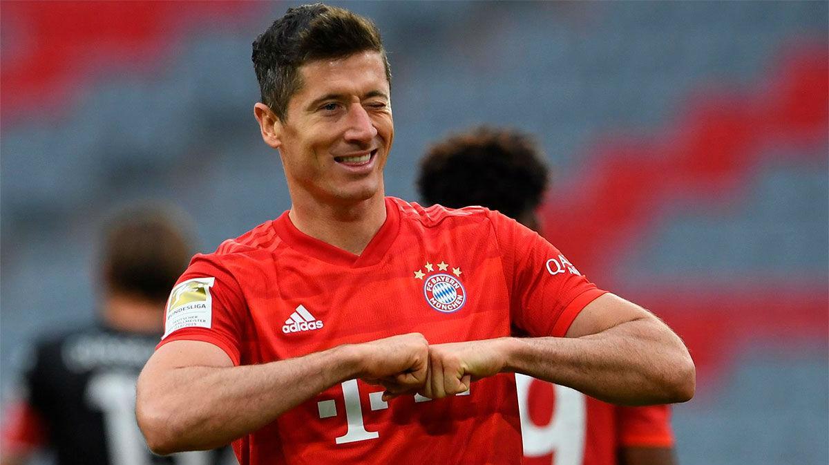 Tiki-taka... ¡Y golazo de Lewandowski!