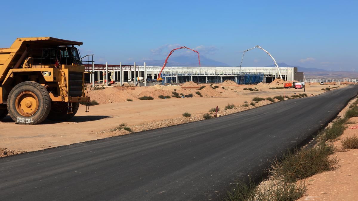 Vista general de la zona en obras, donde ya se ha realizado la urbanización del terreno.