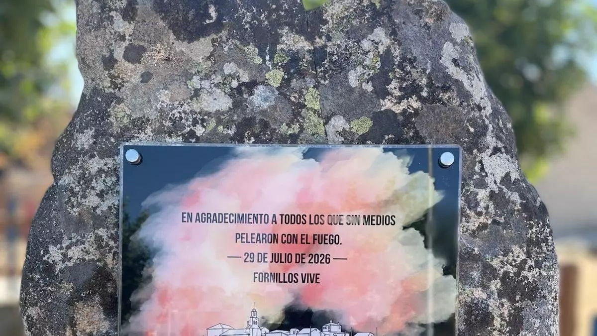 El tributo de Fornillos de Fermoselle a los vecinos que "sin medios pelearon con el fuego"