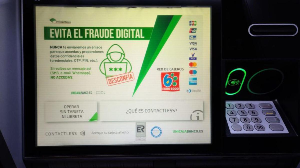 Un nuevo fraude digital llega a estafar hasta 750 euros a clientes zamoranos de Unicaja 