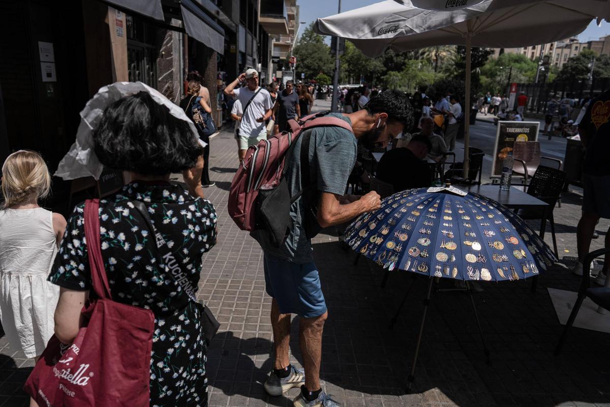 La calle Provença junto a la Sagrada Familia, zona cero de conflictos por la masificación turística